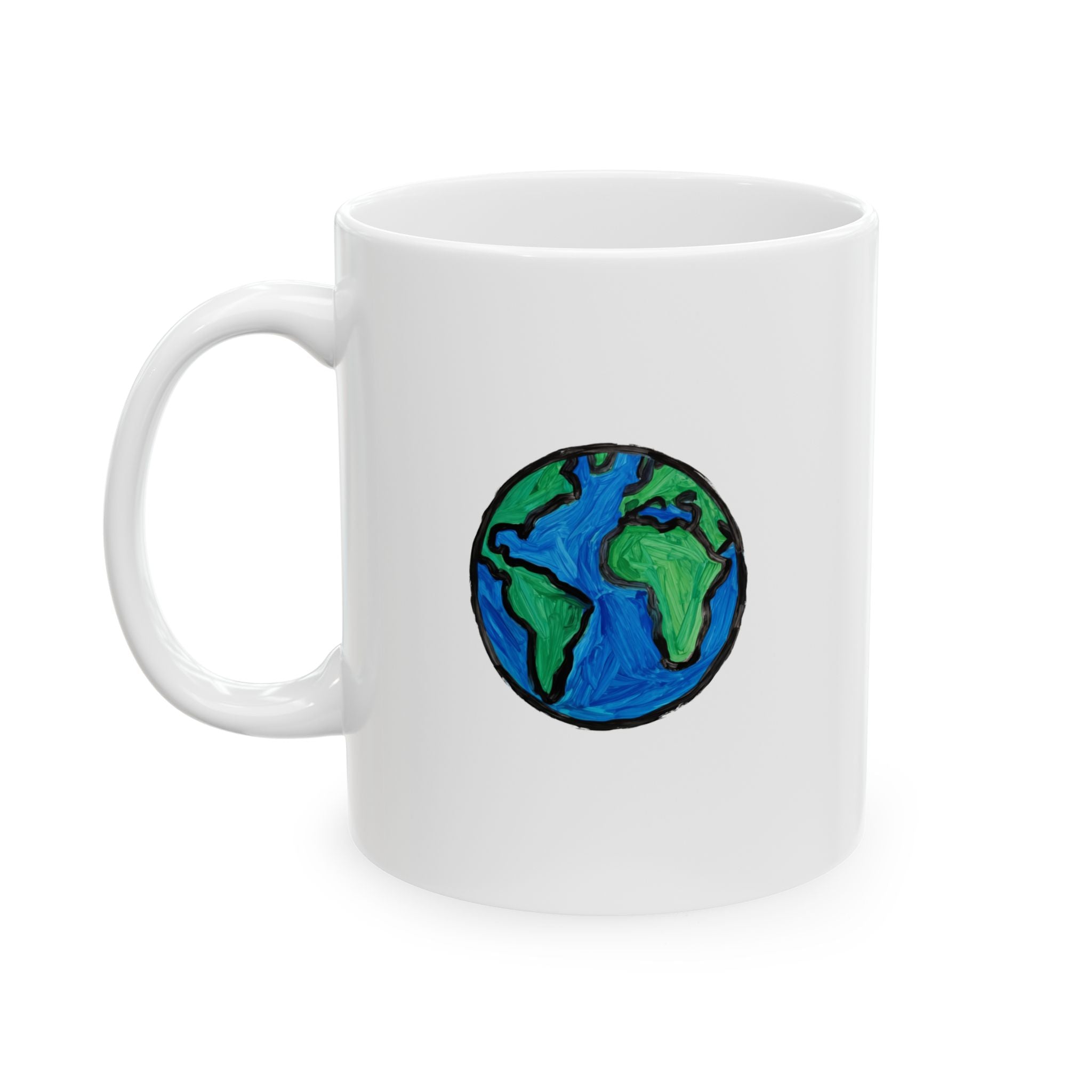 WE ARE ONE - Logo Coffee Mug — Eco Ceramic Mug (11oz, 15oz)